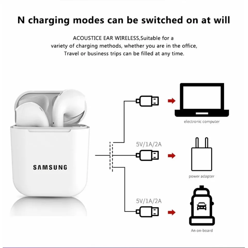 【original-Ready stock+FREE Shipping+COD】SAMSUNG Galaxy J18 Earbuds Bluetooth True Wireless Headset with Microphone-24h Ship - Image 2