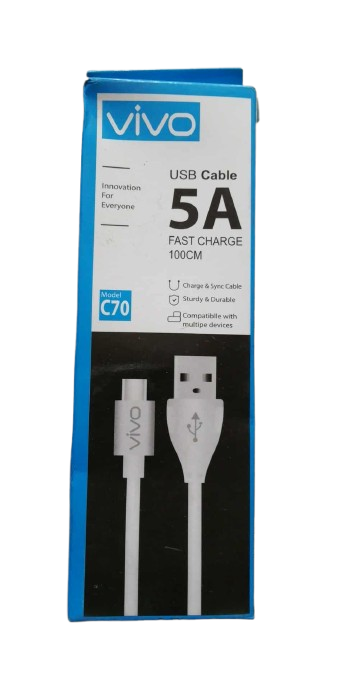 5A Super Fast Charge 100cm Vivo C70 Micro USB Charge and Sync Cable - Image 2